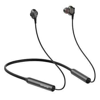 Slušalice AIWA In-Earphone, bežične, Quad Driver Neckband ESTBT-450BK