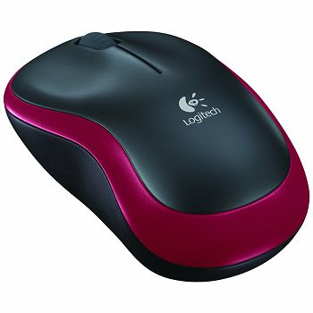 LOGITECH Wireless Mouse M185 - EWR2 - RED