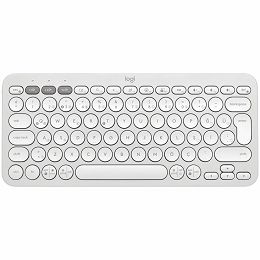 LOGITECH K380S Bluetooth Keyboard - TONAL WHITE - HRV-SLV-SRB