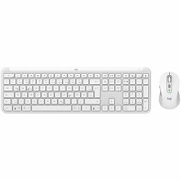 LOGITECH Signature Slim Combo MK950 - OFF WHITE - US INTL - 2.4GHZ/BT - INTNL-973