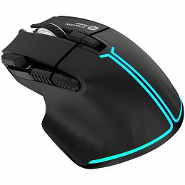 CANYON Fortnax GM-636, 9keys Gaming wired mouse,Sunplus 6662, DPI up to 20000, Huano 5million switch, RGB lighting effects, 1.65M braided cable, ABS material. size: 113*83*45mm, weight: 102g, Black