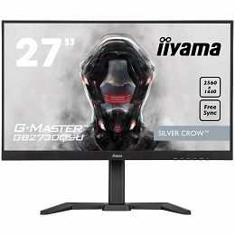 IIYAMA Monitor LED GB2730QSU-B5 27" TN 2560 x 1440 @75Hz 350 cd/m² 1000:1 1ms DVI HDMI DP USB Hub Full Ergonomic