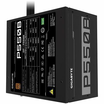 GIGABYTE P550B Power Supply 550W, 80+ Bronze, 120mm HYB fan, EU plug