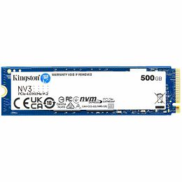 Kingston SSD 500GB NV3 M.2 2280 PCIe 4.0 NVMe SSD , EAN: 740617344806