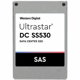 Western Digital Ultrastar DC SS530 (SFF-15 15.0MM 7680GB SAS TLC RI-1DW/D 3D SE) SKU: 0B40373